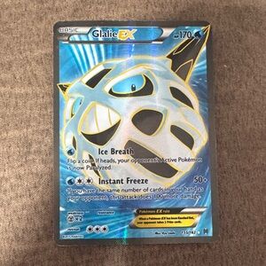 Glalie EX Pokémon Card